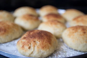 Pão de batata vegano