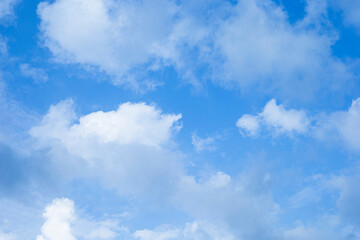 Obraz premium blue sky with clouds