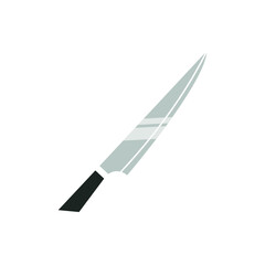 Illustration vector graphic of knife and butcher knife. Suitable for kitchen tools and butcher company content or logo.