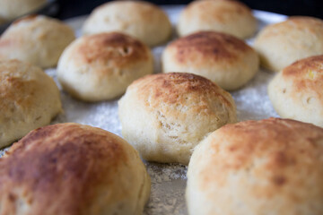 Pão de batata vegano