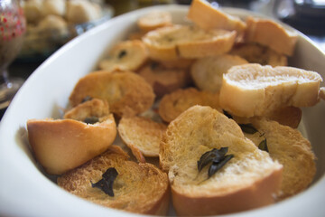 Torradas de café da manhã saudável e vegano
