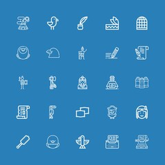 Editable 25 feather icons for web and mobile