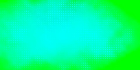 Light Green vector layout with circle shapes. Colorful illustration with gradient dots in nature style. Pattern for business ads.