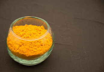 Fresh turmeric powder - Curcuma longa.