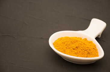 Fresh turmeric powder - Curcuma longa.