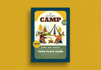 Autumn Camp Event Flyer
