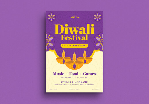Diwali Flyer Layout