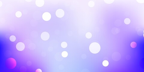 Light purple vector pattern with abstract shapes.