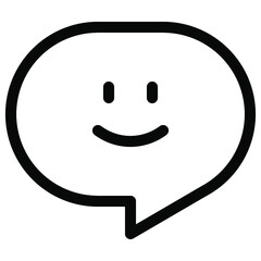 Message icon. mail icon. email icon. chat icon. chatting icon. line style icon. vector illustration. vector icon