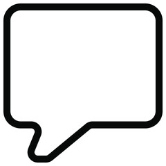 Message icon. mail icon. email icon. chat icon. chatting icon. line style icon. vector illustration. vector icon