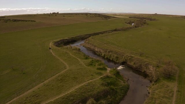 Arroyo naposta Chico bajando desde las sierras.
