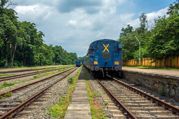 Fototapeta na wymiar Indian railway