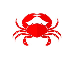 Simple and luxury red crab