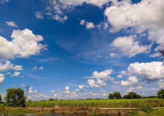 A shot of beautiful clouds