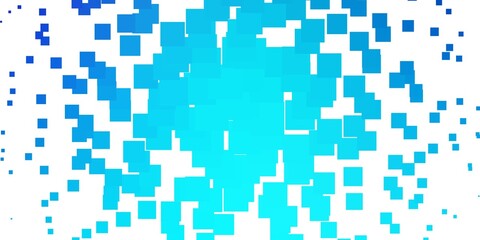 Light Pink, Blue vector template in rectangles. Rectangles with colorful gradient on abstract background. Modern template for your landing page.