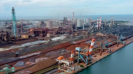 Fototapeta premium 製鉄所