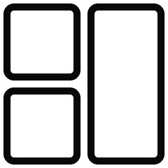 user interface icon. shopping bag icon. box icon, delivery icon, credit card icon, arrow icon, mail message icon, line style icon. vector illustration. vector icon