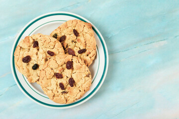 chip cookies in a bowl