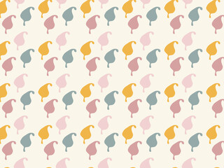 Pola daun salju unik. cocok untuk wallpaper dan latar.