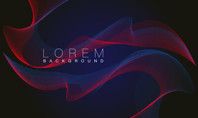 Abstract wave background.