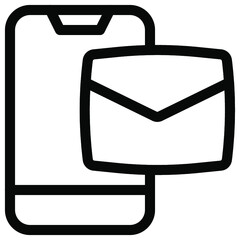 Message icon. mail icon. email icon. chat icon. chatting icon. line style icon. vector illustration. vector icon