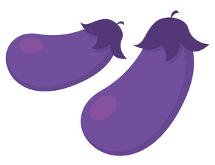 茄子　年賀状・正月イメージ