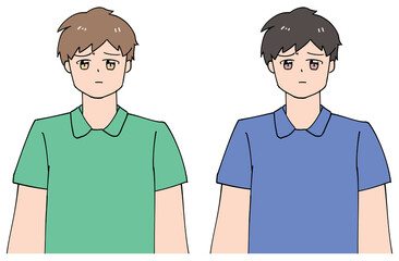 心配する看護師セット