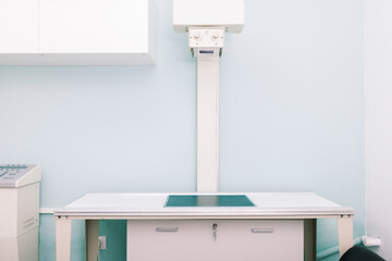 Xray machine in a veterinary clinic