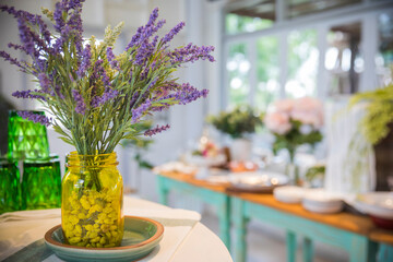 Wedding party Decor Dining table