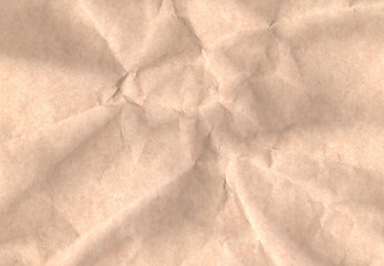 paper crumpled soft brown background rough texture material