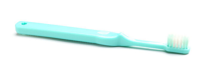 Tooth brush on white background