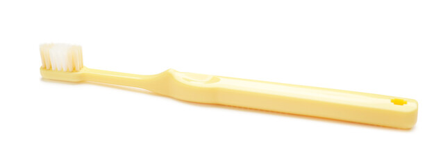Tooth brush on white background