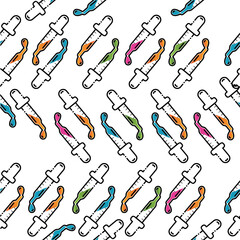 Dropper Icon Vector Design Template. Linear Style.