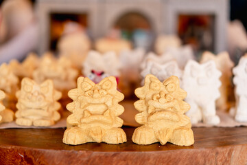 手作りシーサー