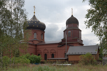 Fototapeta na wymiar St. Nicolaus church in Russia