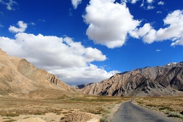 Beautiful mountains of Ladakh, India.