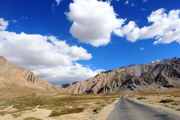 Beautiful mountains of Ladakh, India.