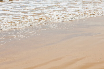 beautiful sea, sand and blue sky in Kao Lak, Thailand