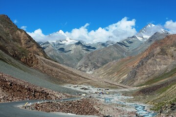 Beautiful mountains of Ladakh, India.