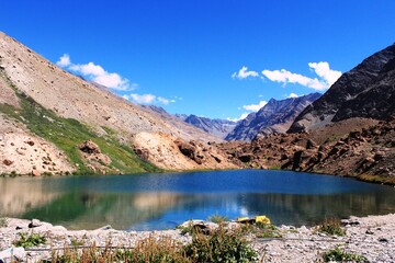 Beautiful mountains of Ladakh, India.