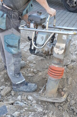 roboty ziemne ,usługi młotem ,usługi koparką , usługi budowlane , usługi remontowe ,przebijanie pod jezdnią ,zagęszczanie ziemi ,budowa, buldożer, machina, osprzęt, ciągnik, koparka, przemysł, maszyne © Szymon