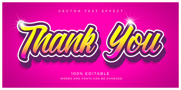 Script Font Text Effect