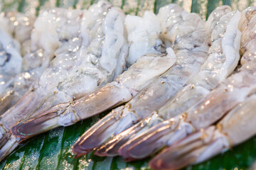 Decoration and raw foods.