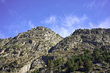 Fototapeta na wymiar Parque Nacional de Aigüestortes y Estany de Sant Maurici