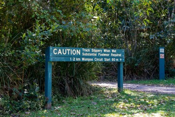 sign in park