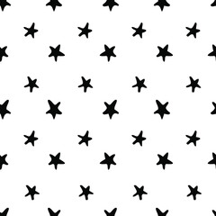 Seamless pattern with stars.