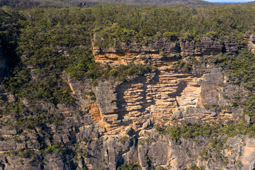 The Kedumba Pass in The Blue Mountains in Australia