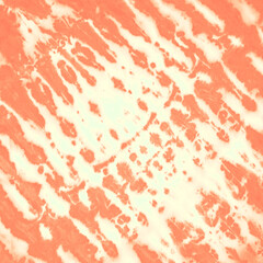 Orange tie dye pattern background. Boho hippie tiedye wallpaper. Abstract tie-dye backdrop.  - 378295307