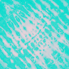 Fototapeta na wymiar Cyan tie dye animal print. Tie-dye wallpaper background. 80's retro zebra print tie dye wallpaper.