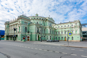 Mariinsky theater in Saint Petersburg, Russia